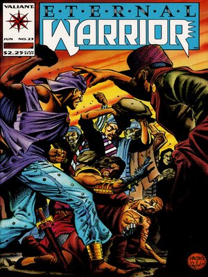 cover image of Eternal Warrior (1992), Issue 23